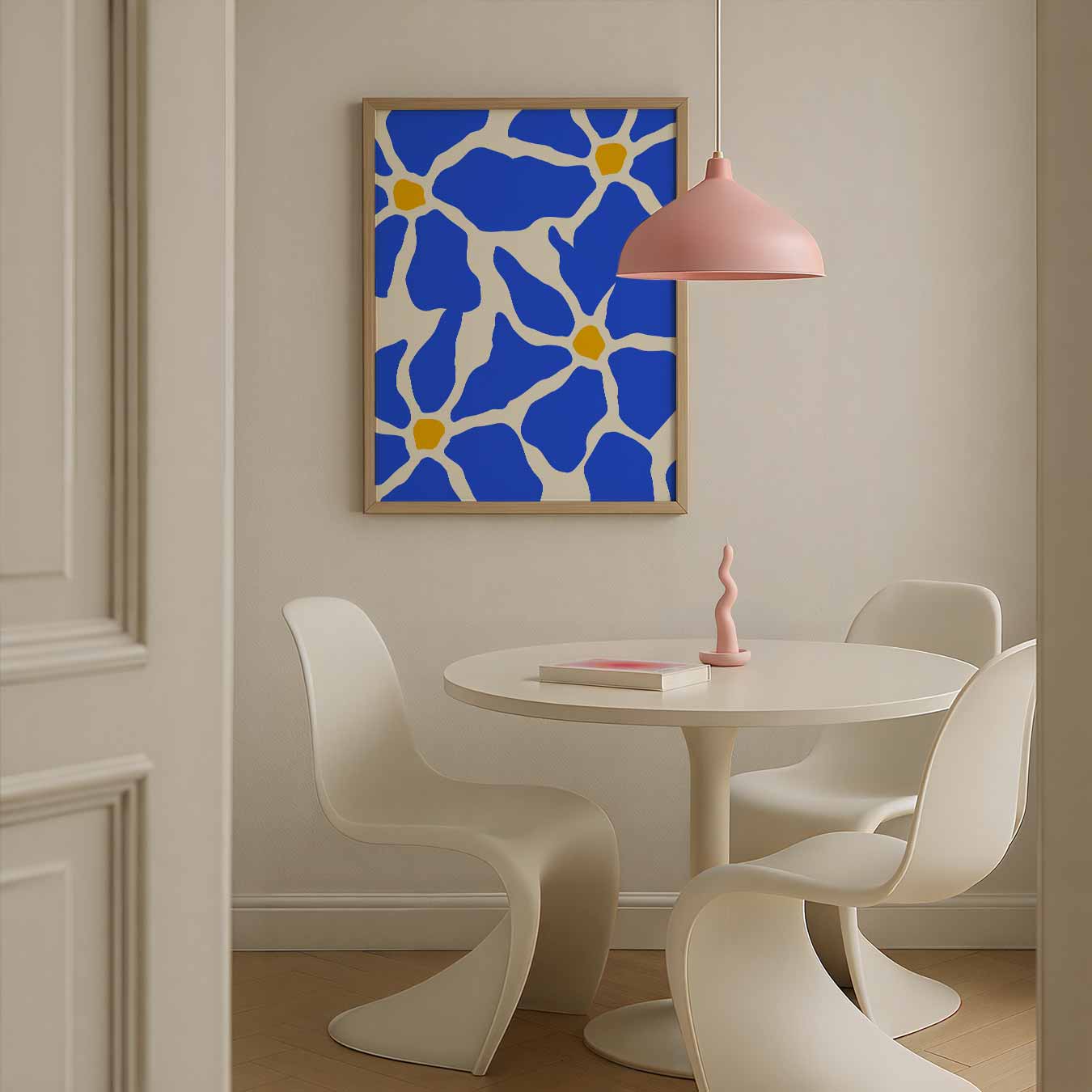 Bloemenexplosie Wanddecoratie Poster-WallArtistic