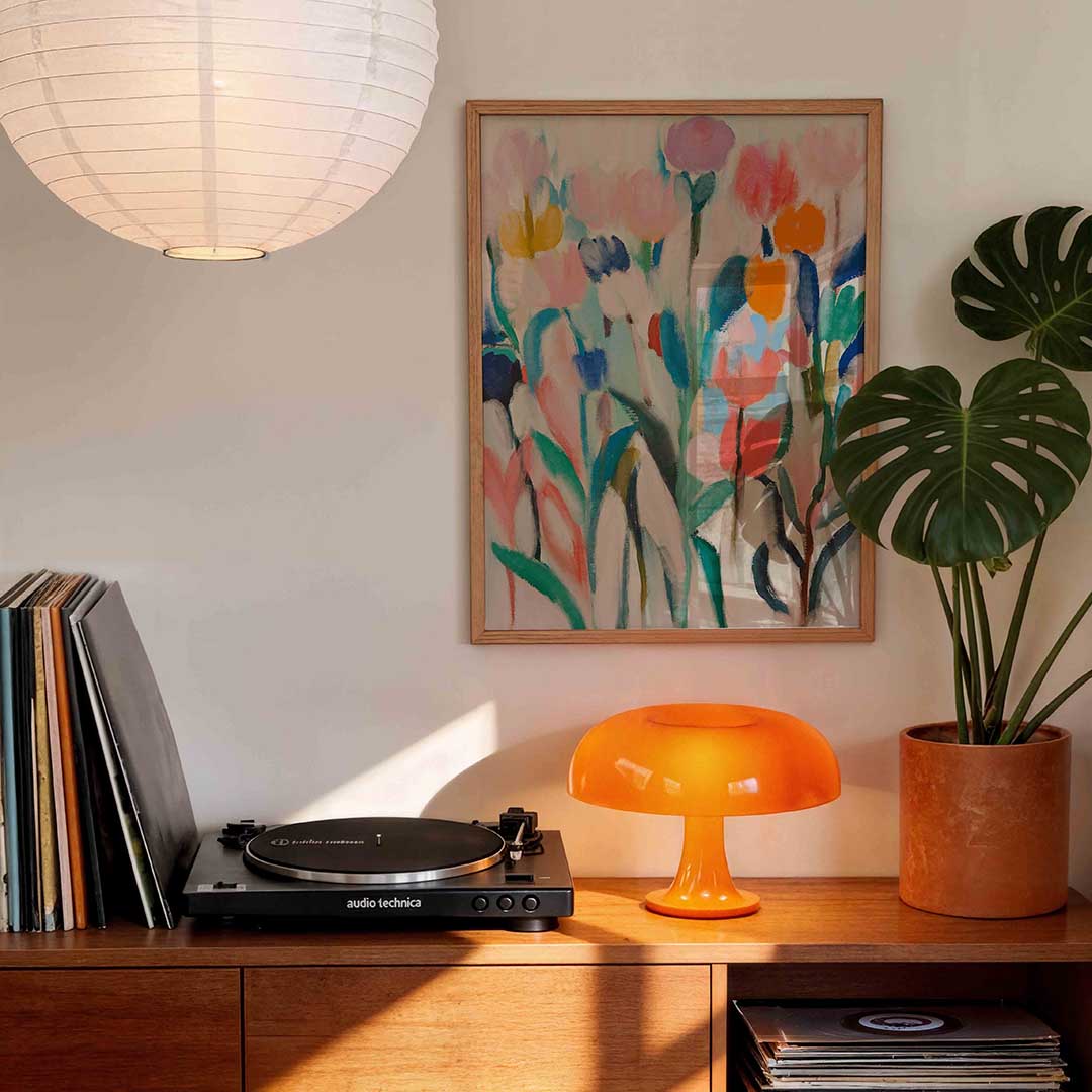 Bloemen in zachte tinten Poster