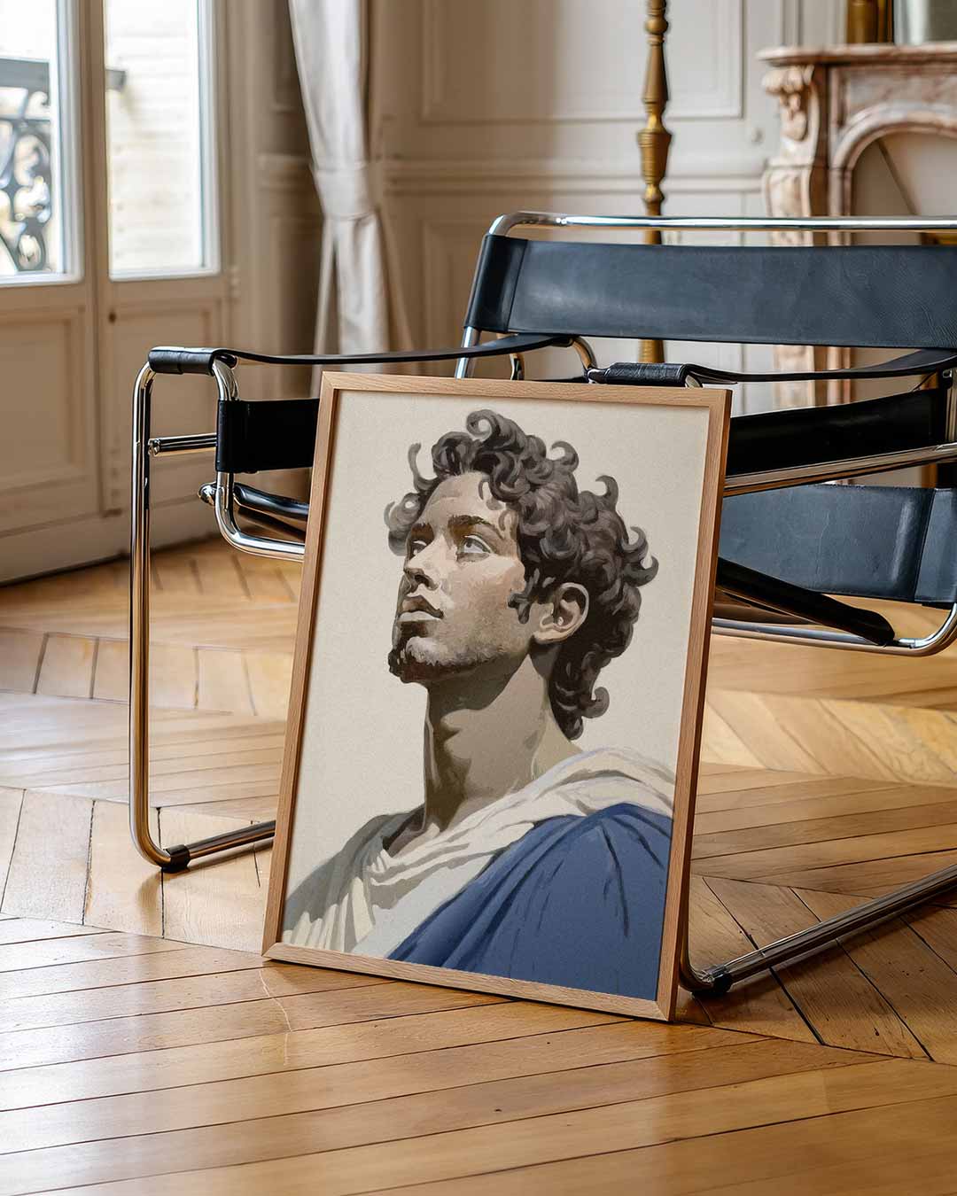 Moderne Klassieke Portretposter-WallArtistic