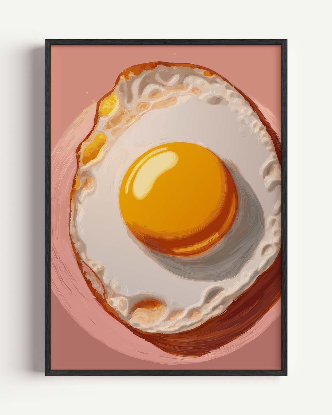 Perfect Gebakken Ei Poster-WallArtistic