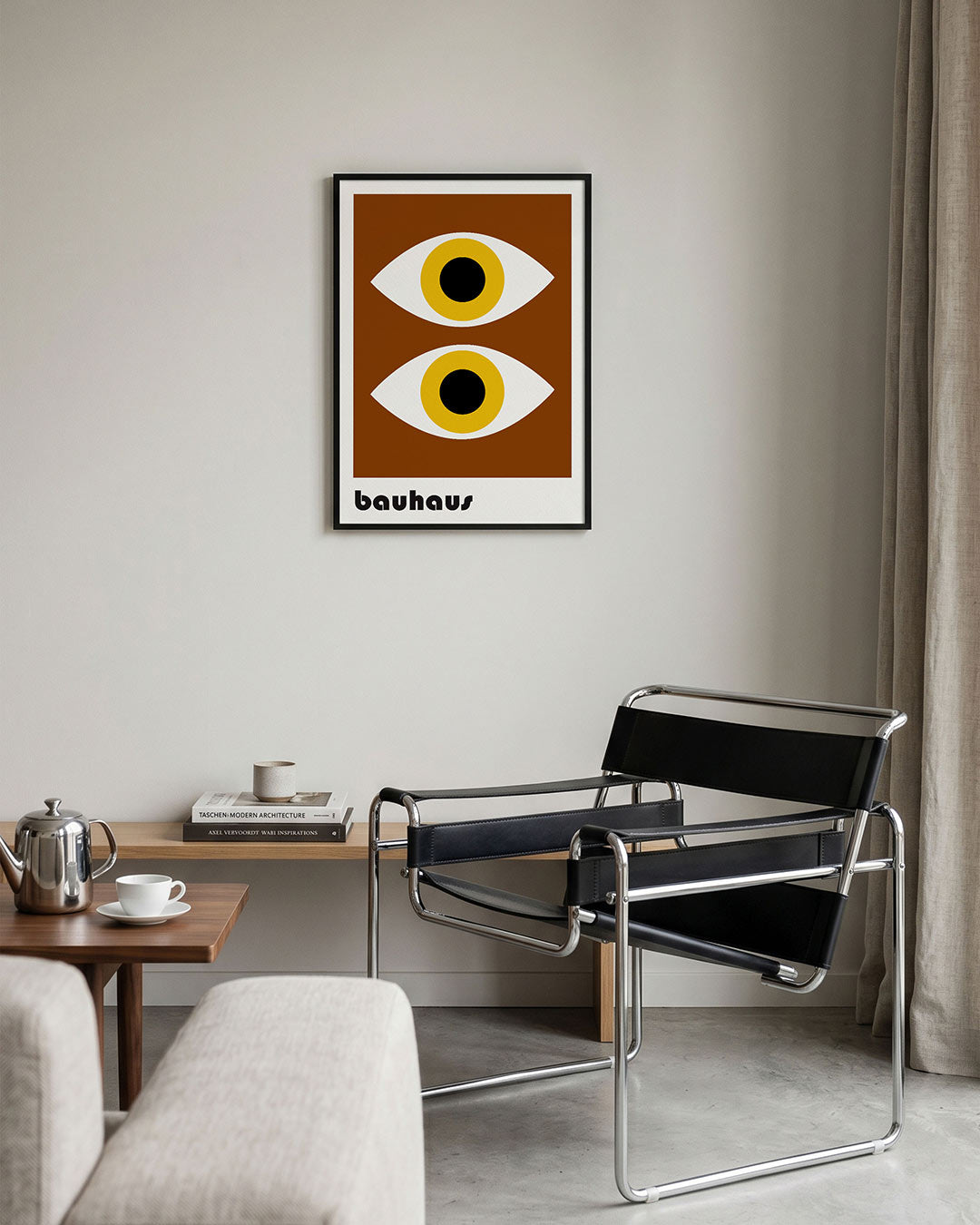 Oogvormen en kleur Poster