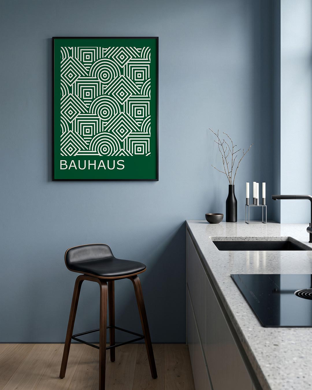 Lijnen en patronen Poster