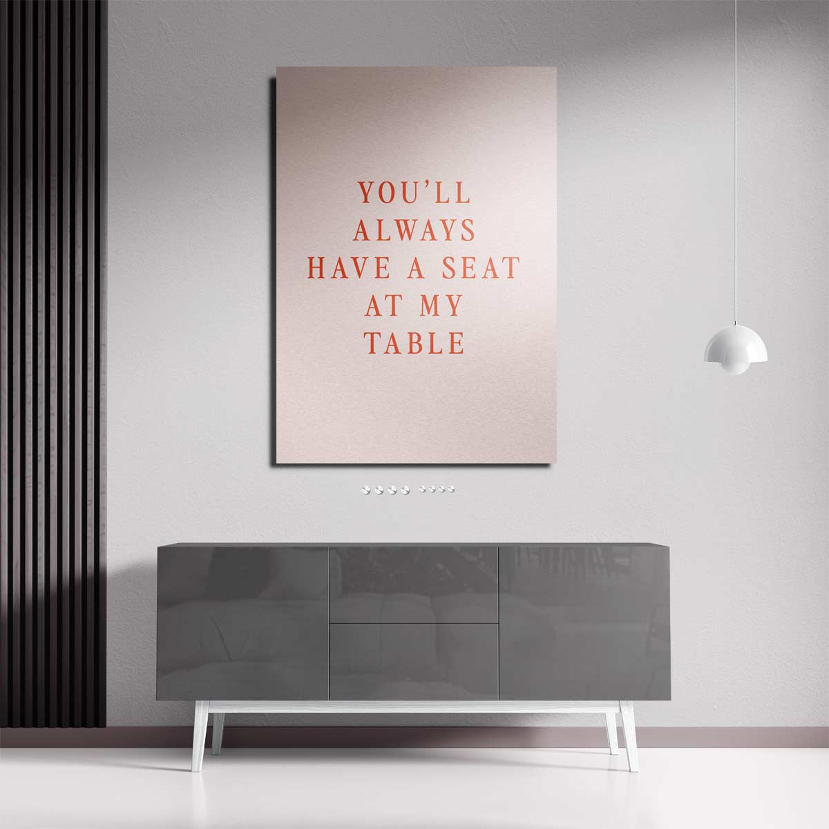Uitnodigende Muurtekst Kunstwerk-canvas-dibond-plexiglas-wanddecoratie-WallArtistic