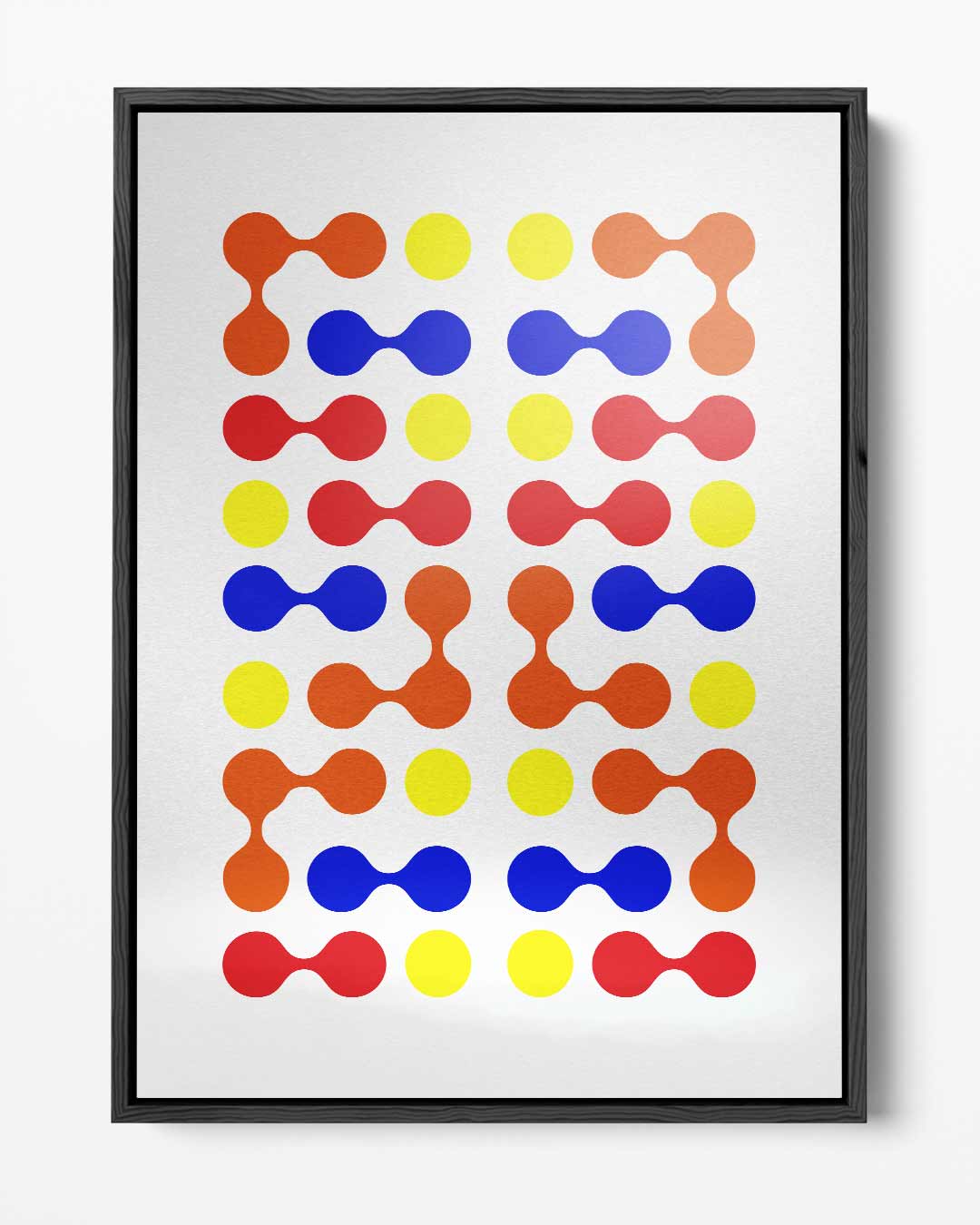 Colorful Molecules Artwork