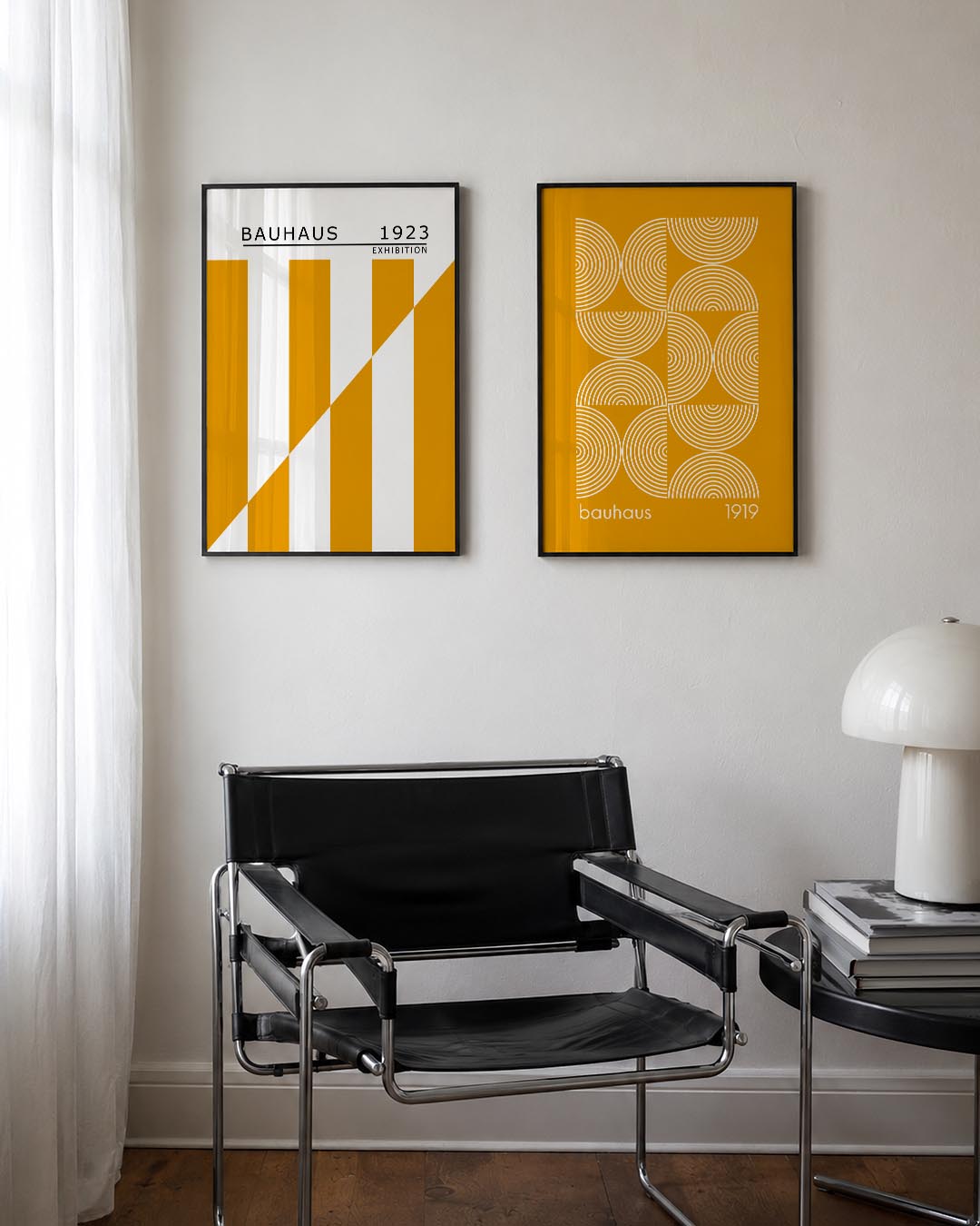 Lijnen en kleurvlakken Posterset