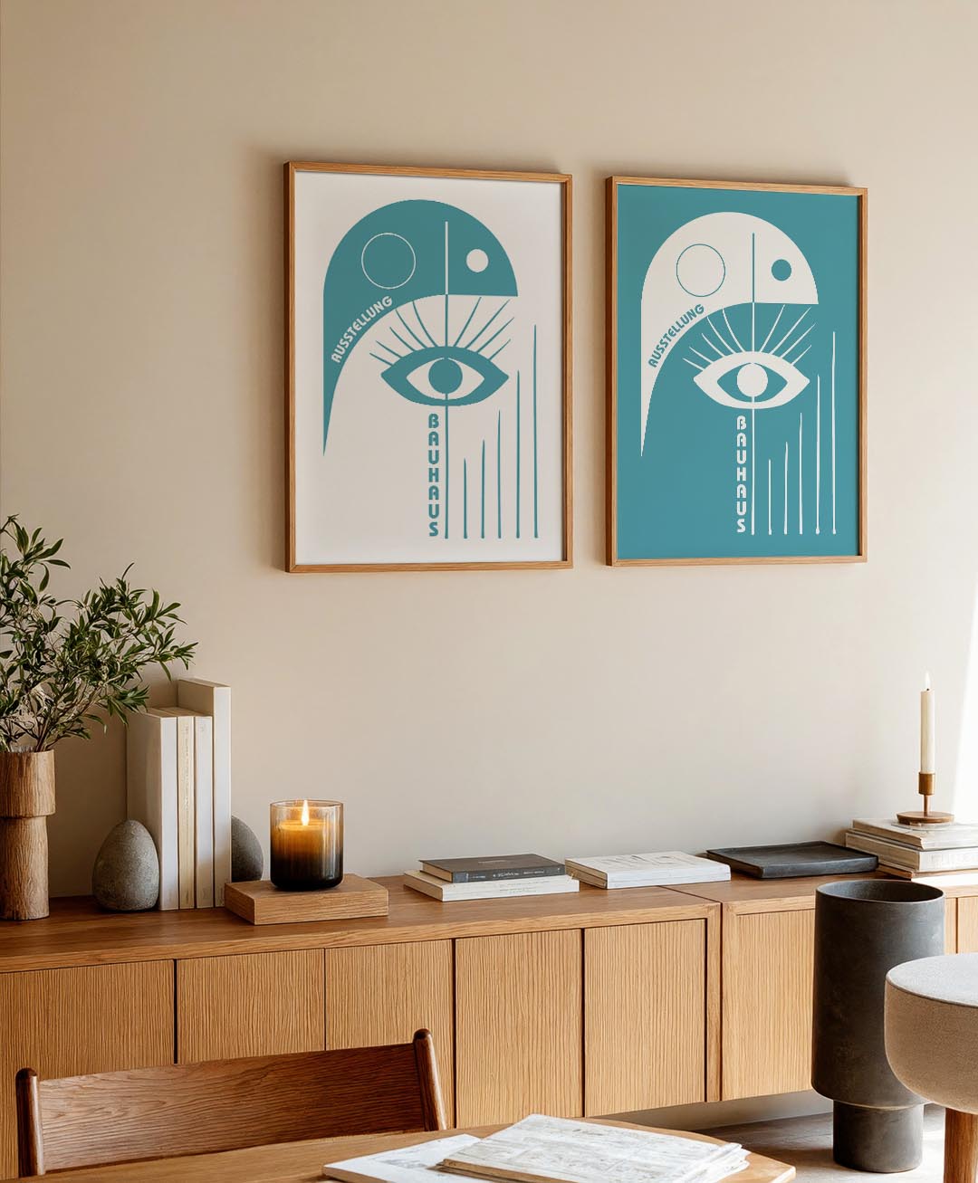 Oog en lijnen Posterset