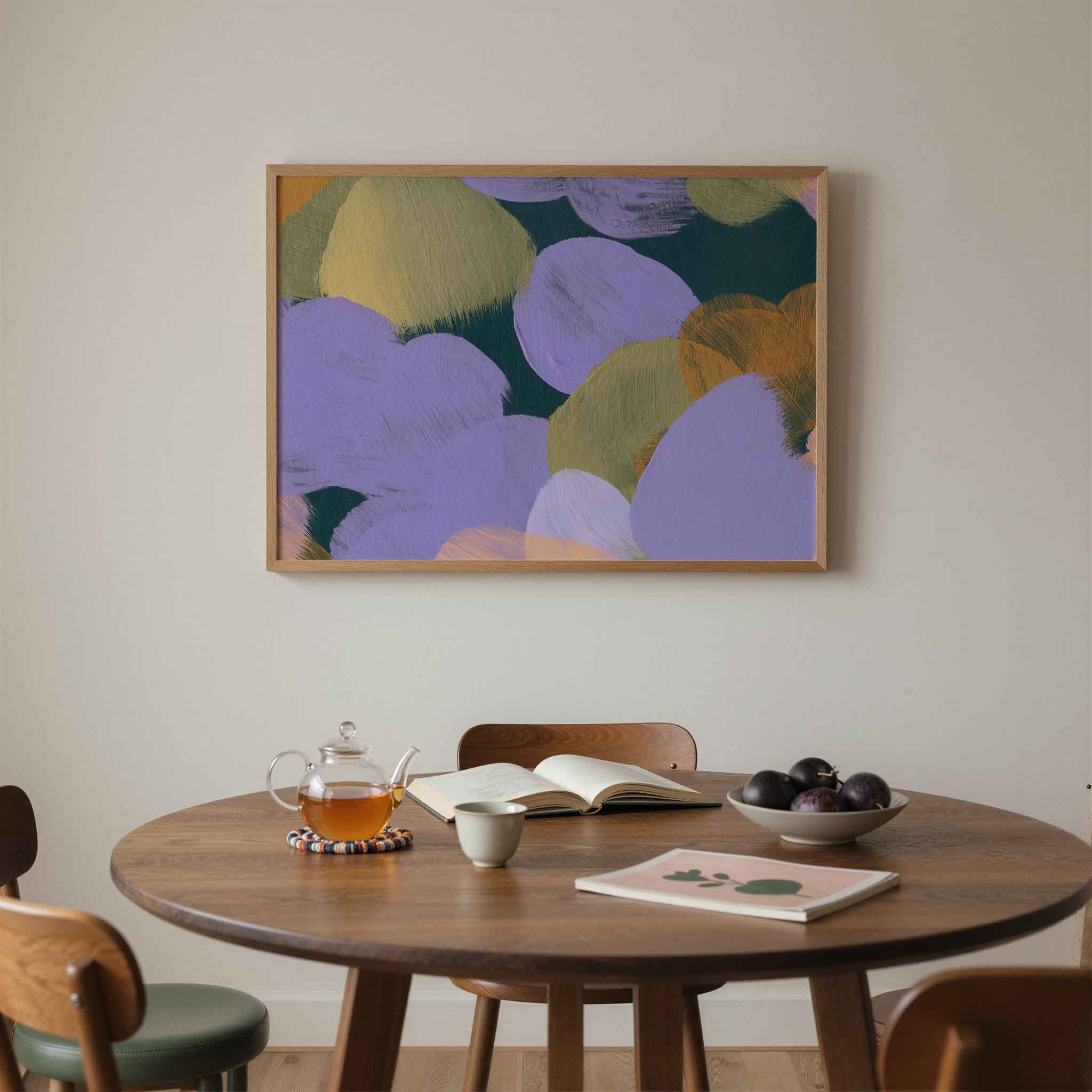 Abstracte vormen Poster