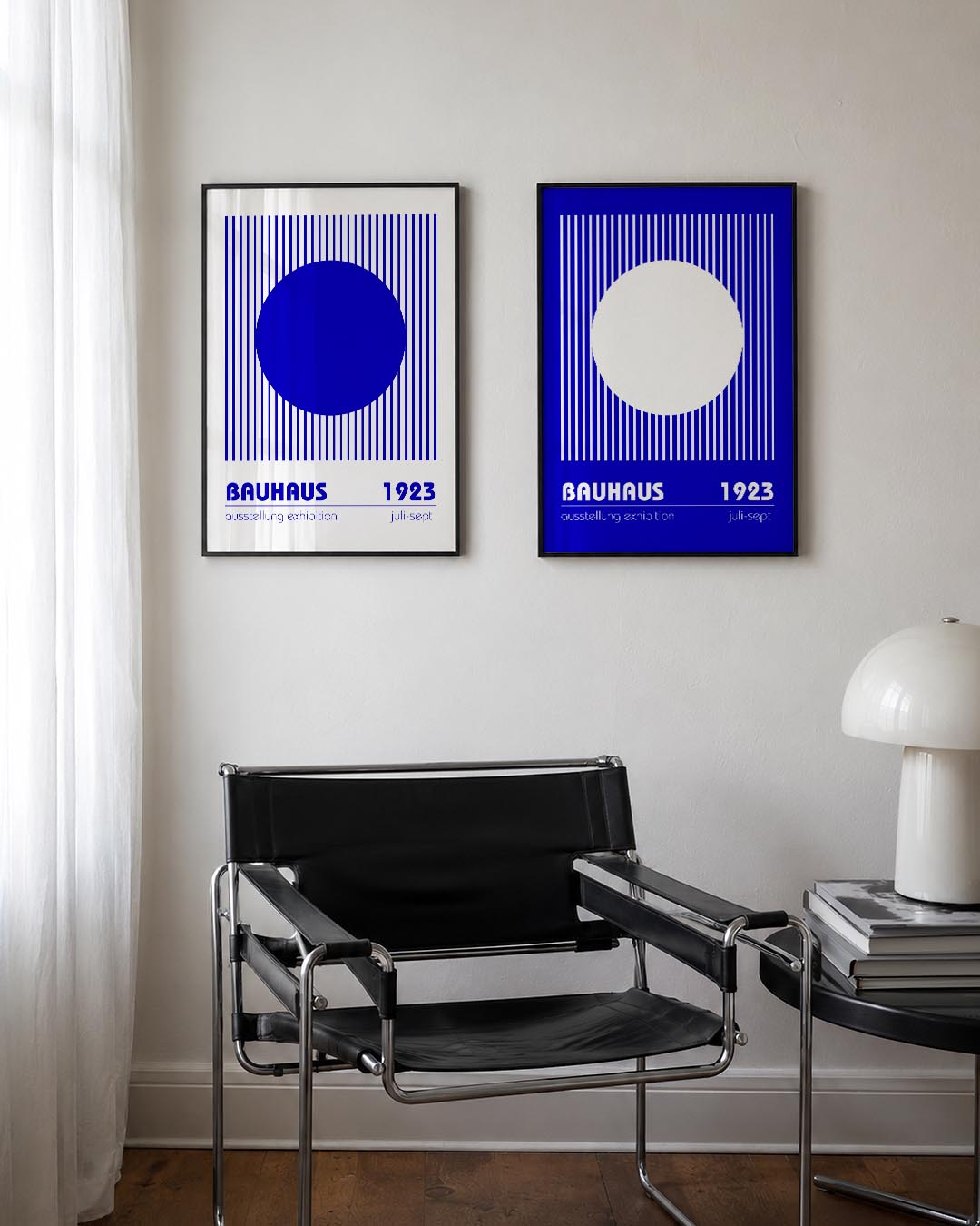 Cirkel en lijnen Posterset