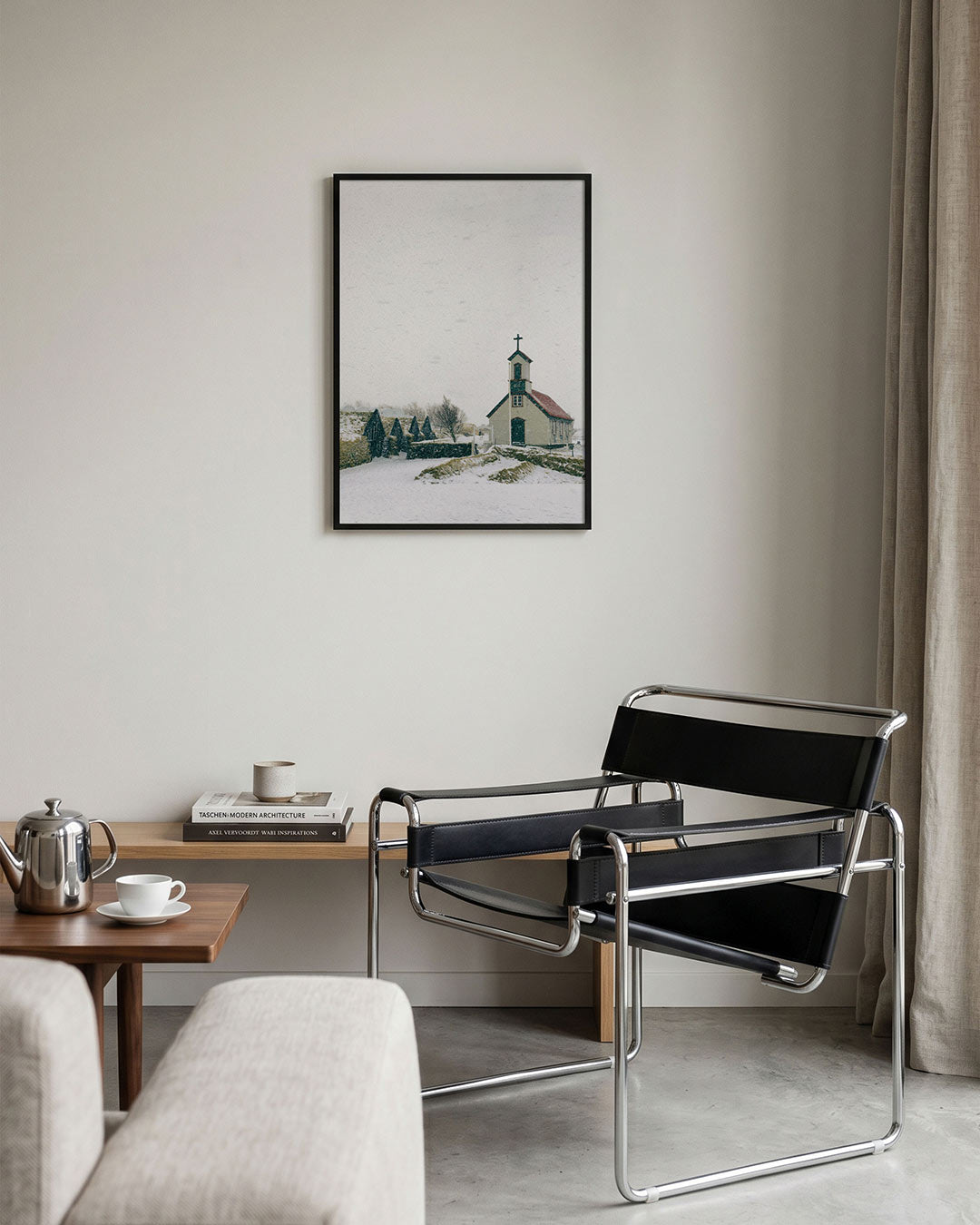 Winterse kapel Poster