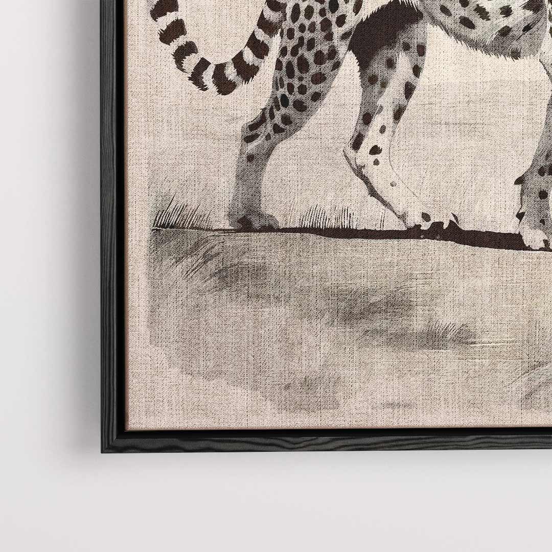 Graceful Cheetah on the Savannah Artwork
