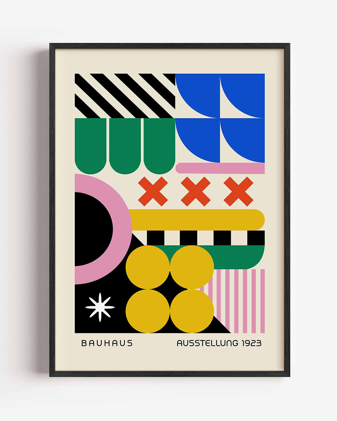 Vormen en vlaken Poster
