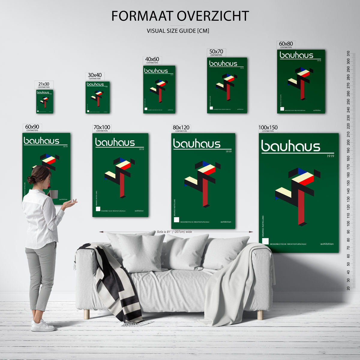 Vorm en kleur Poster