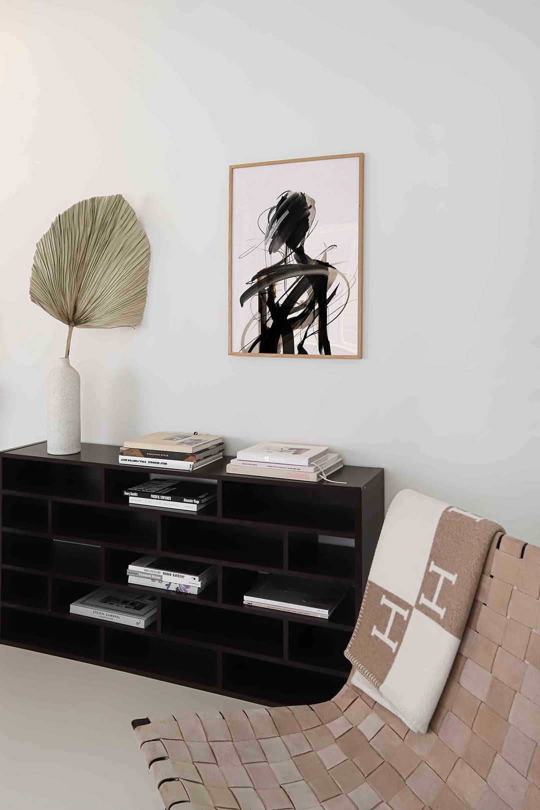 Abstracte figuur Poster