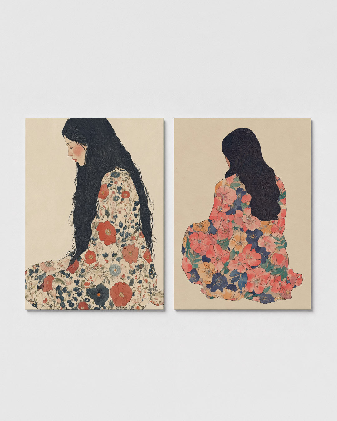 Bloemrijke stilte Posterset