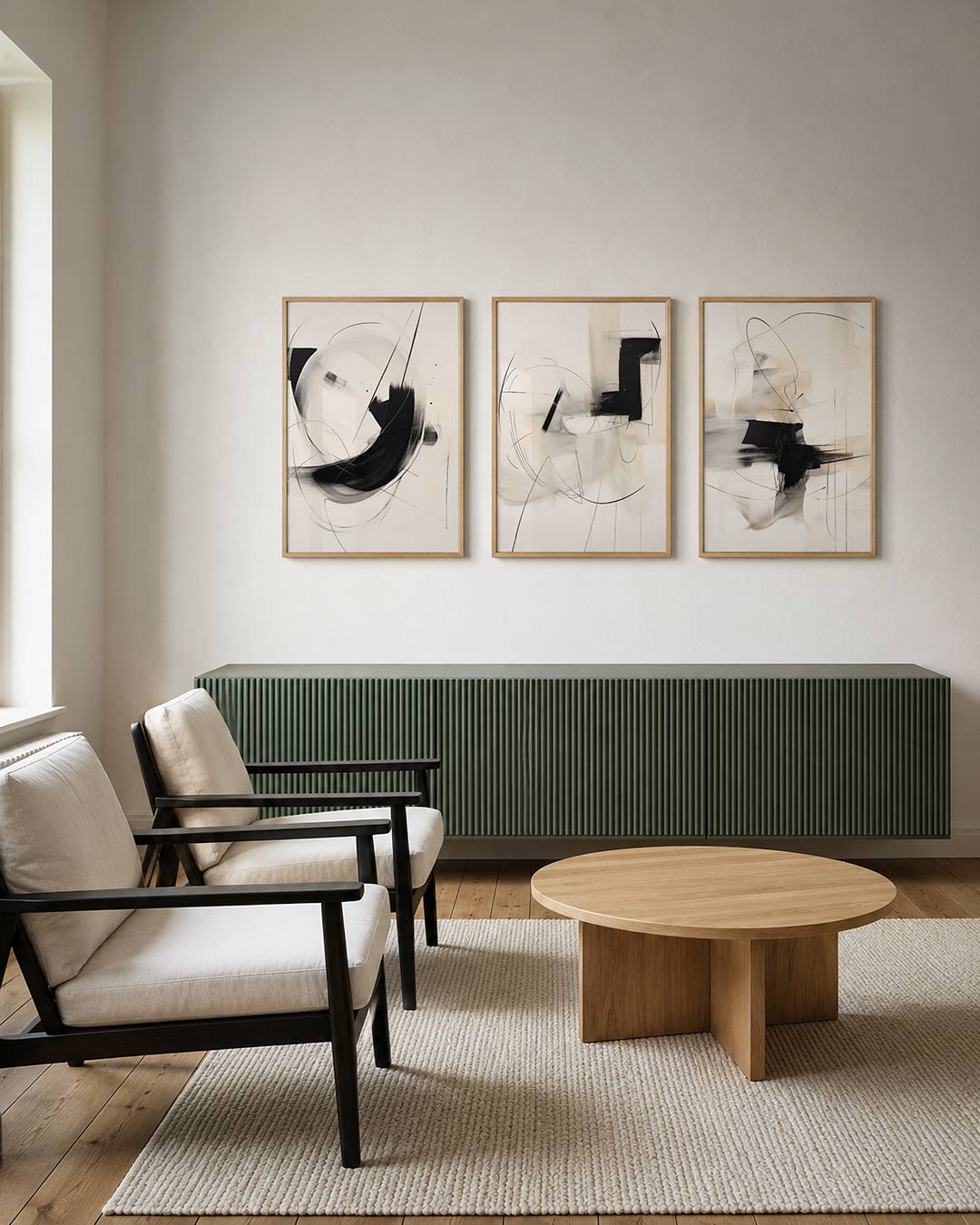 Dynamisch lijnenspel Posterset
