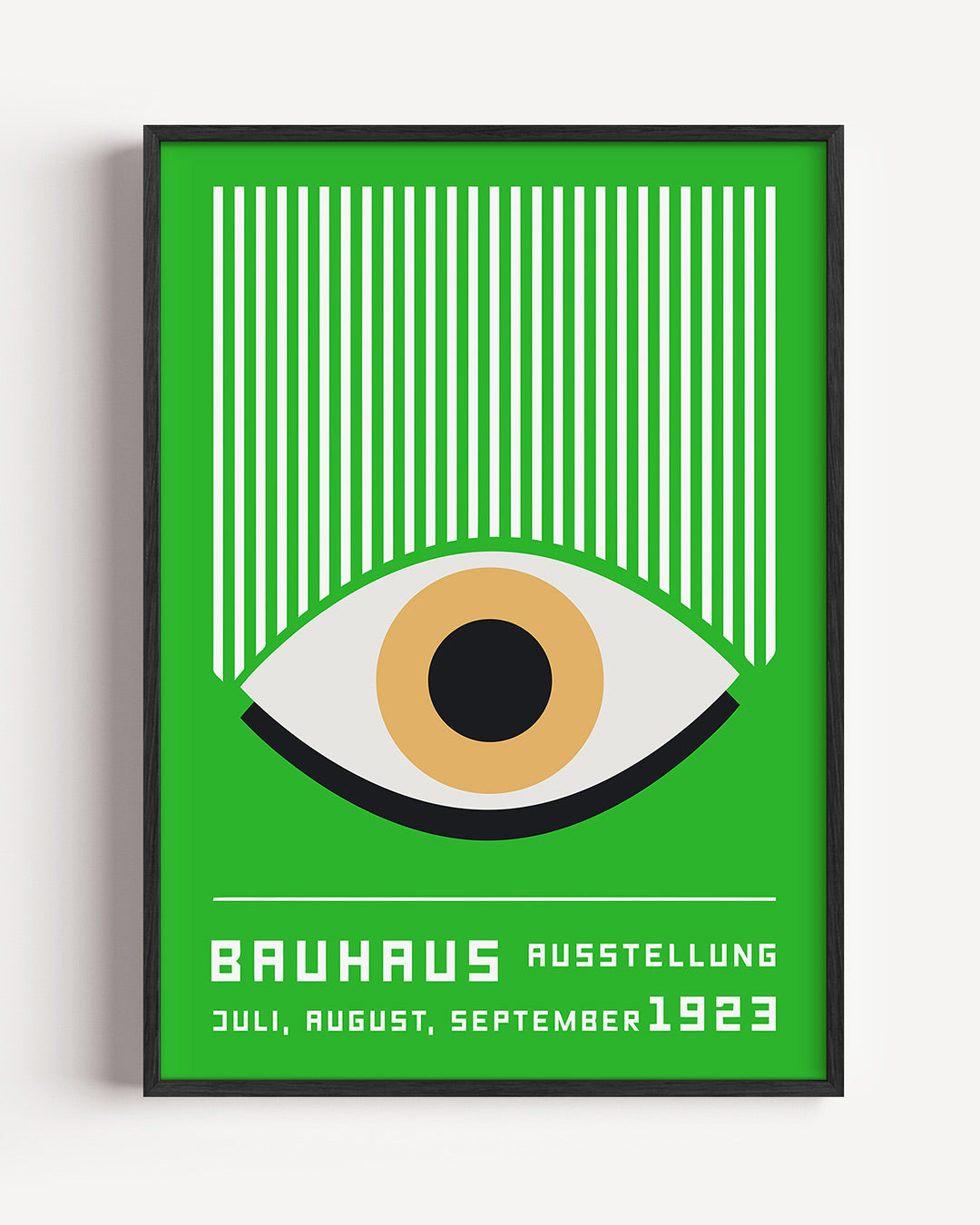 Oog en lijnen Poster