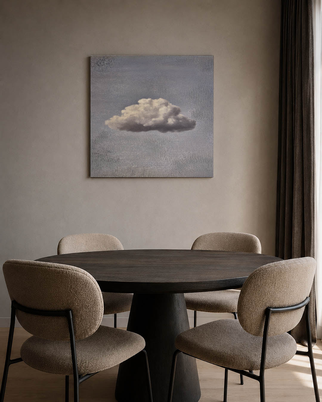 Dromerige wolk Kunstwerk