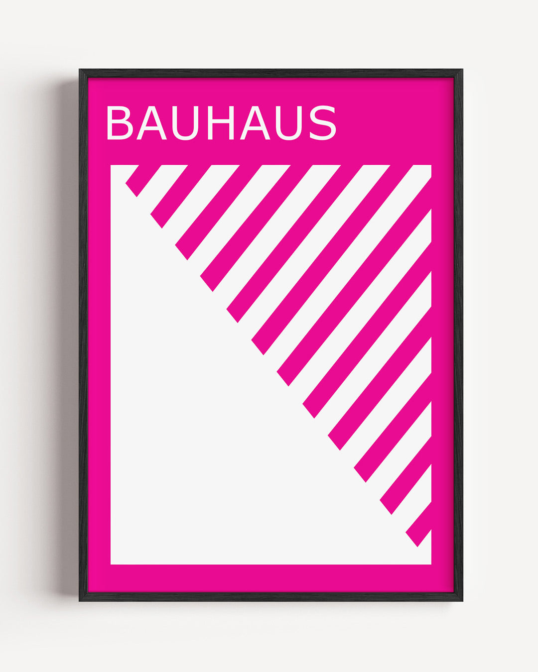 Diagonal lijnen Poster