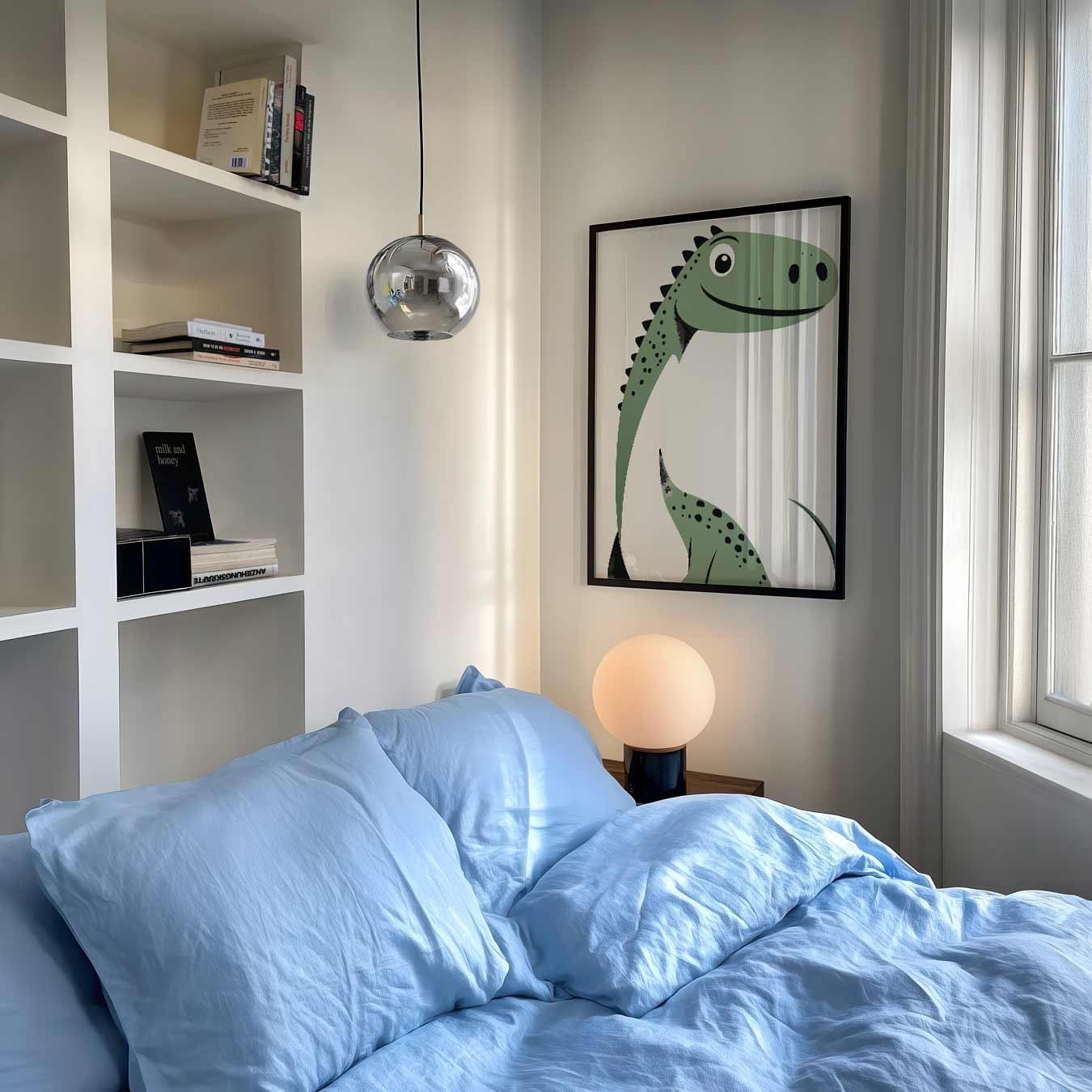 Schattige Dino Poster-WallArtistic