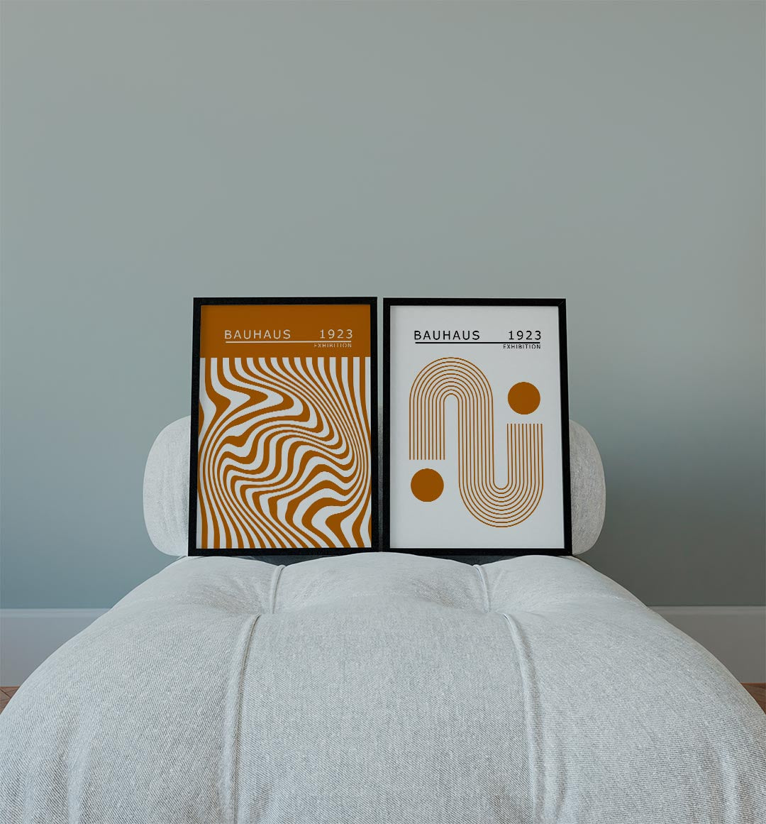 Golvende lijnen Posterset