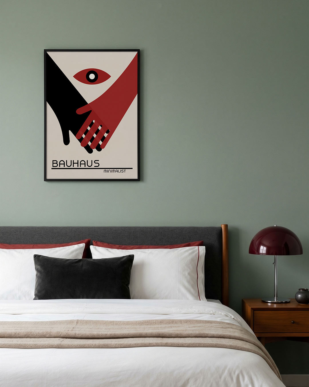 Handen en oog Poster