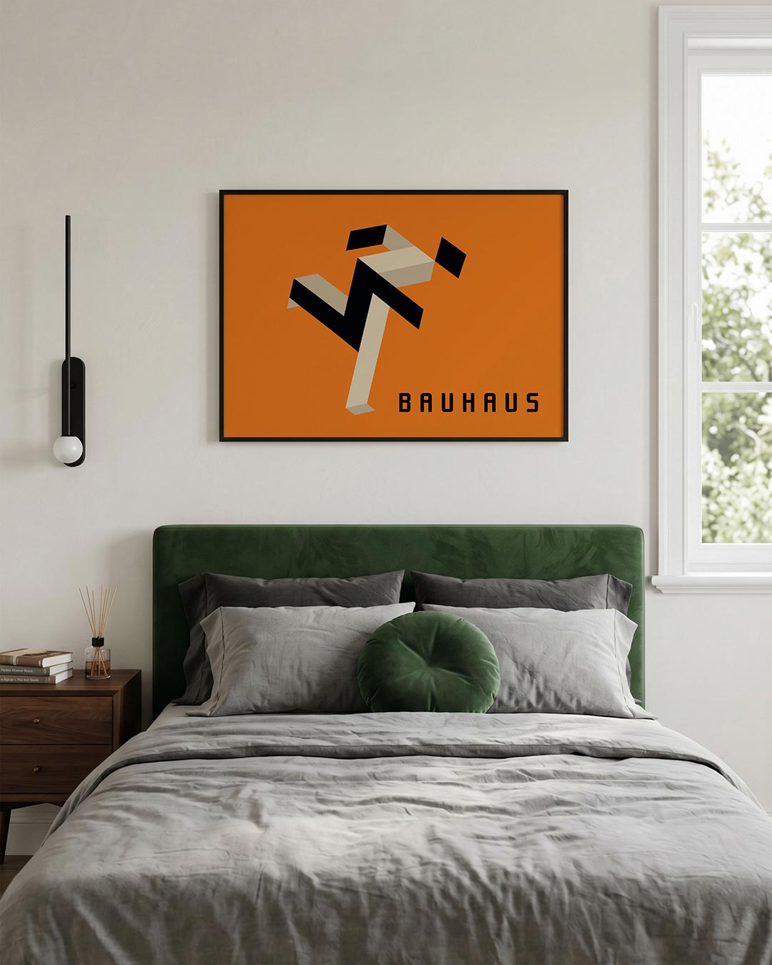 Dynamische vormstructuur Poster