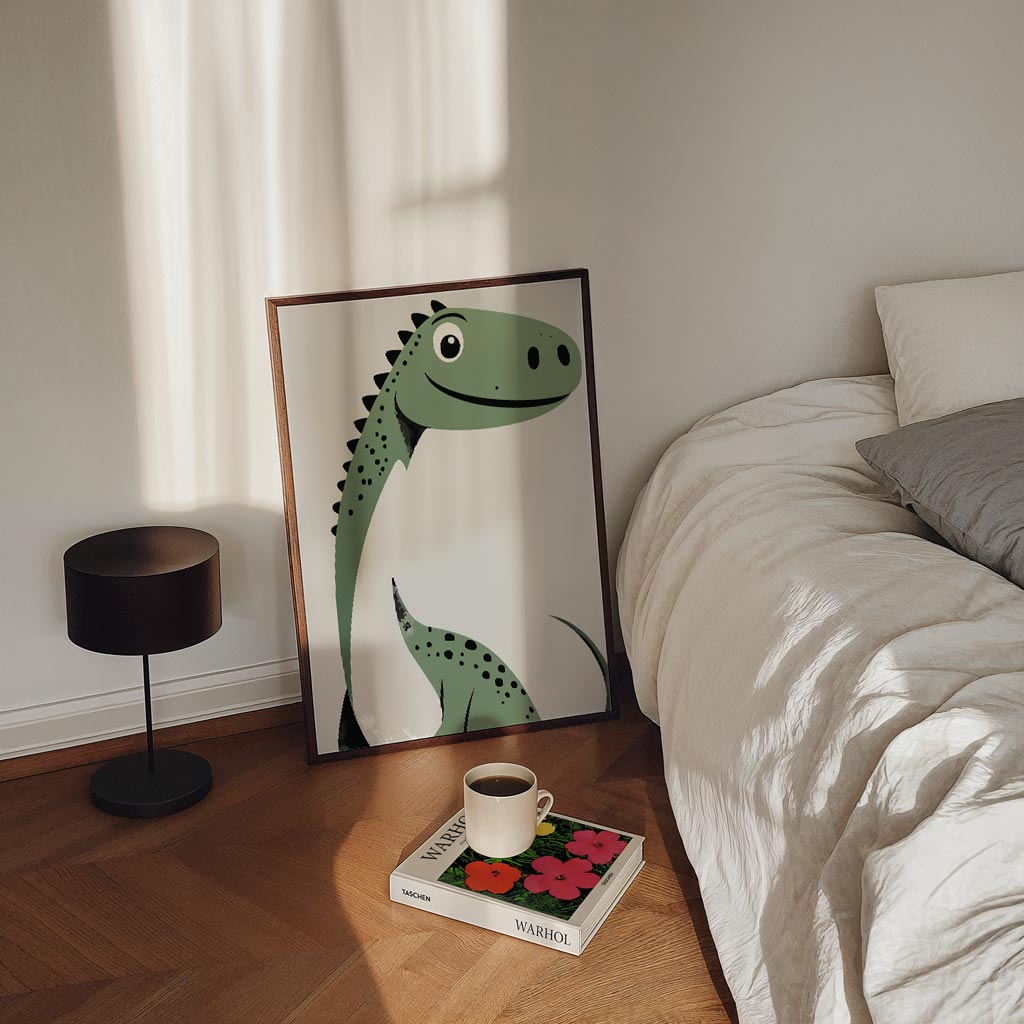 Schattige Dino Poster-WallArtistic