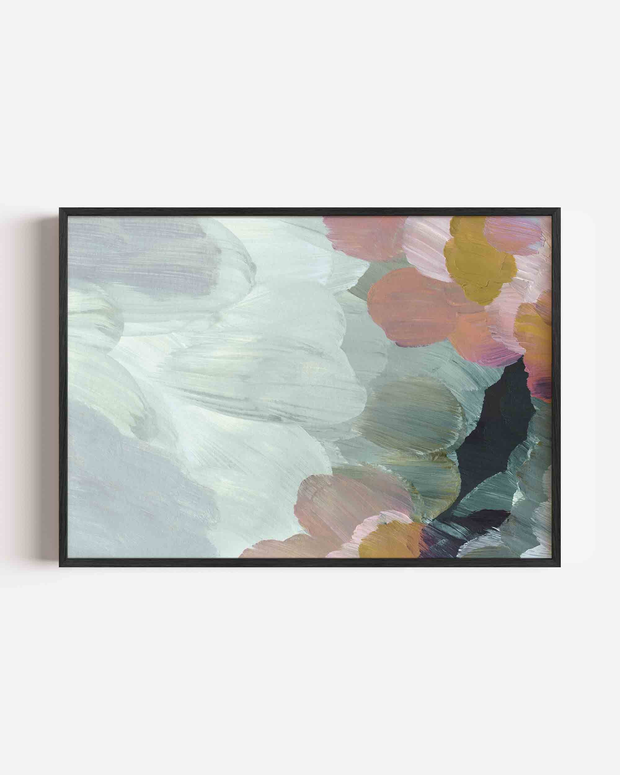 Abstracte bloemen Poster