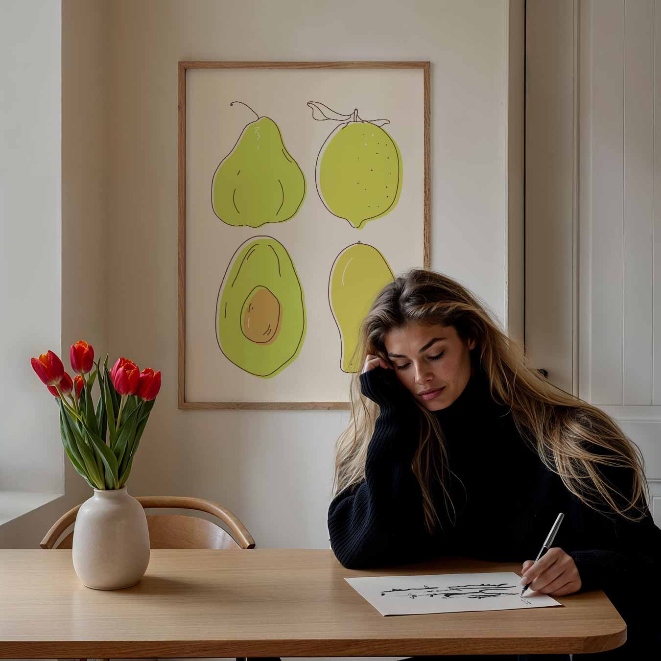 Fruitige Frisse Wandposter-WallArtistic