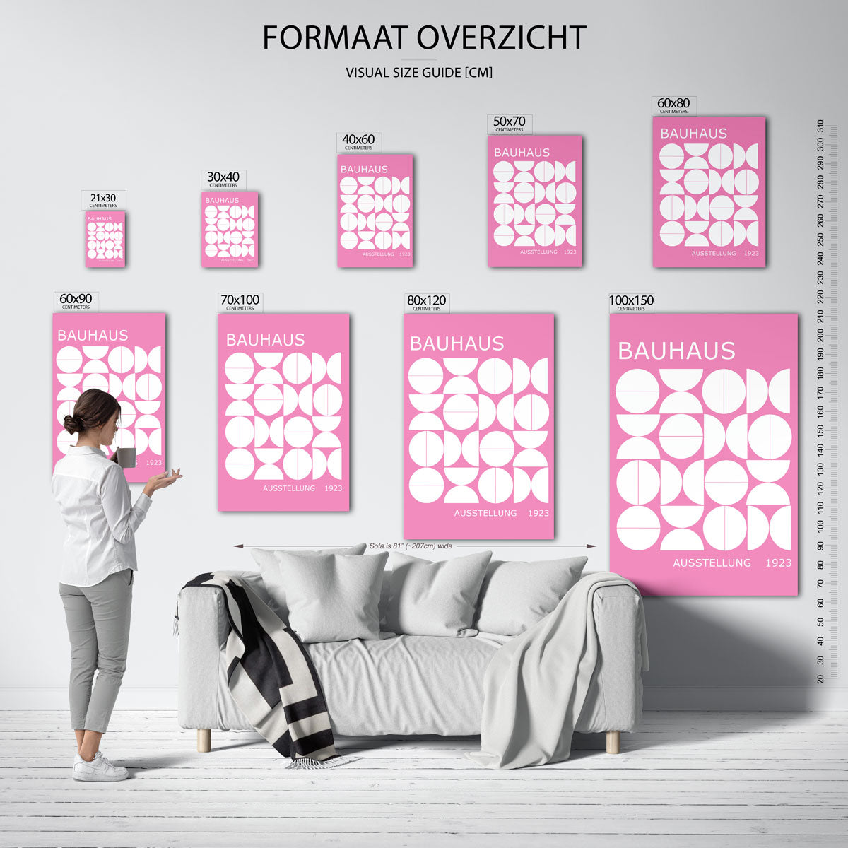 Vormen en vlakken Poster