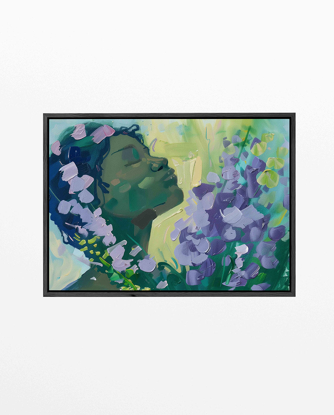 Dromerige bloemen Kunstwerk