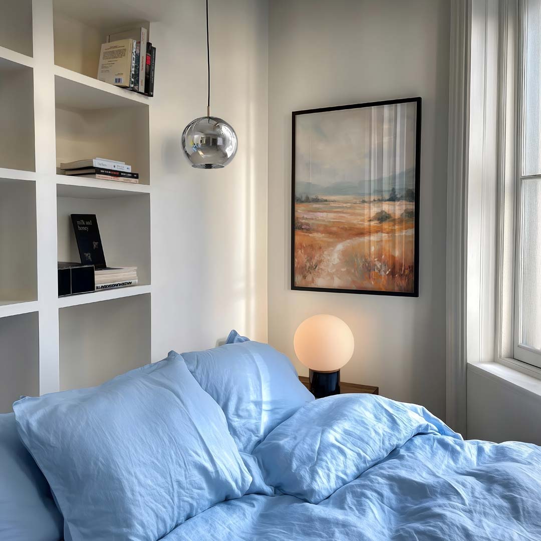 Dromerig Landschap aan de Horizon Poster-WallArtistic