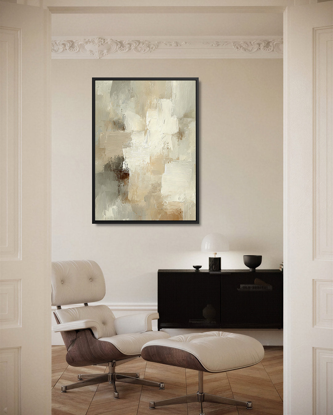 Zachte kleuren harmonie Kunstwerk