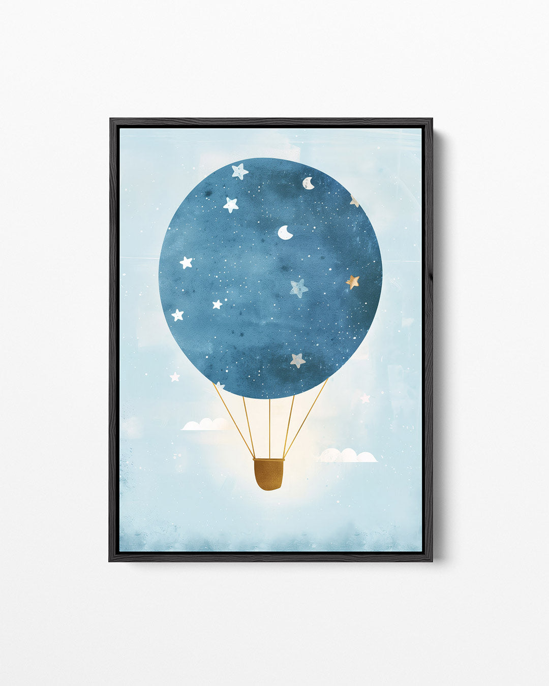 Dromerige luchtballon Kunstwerk