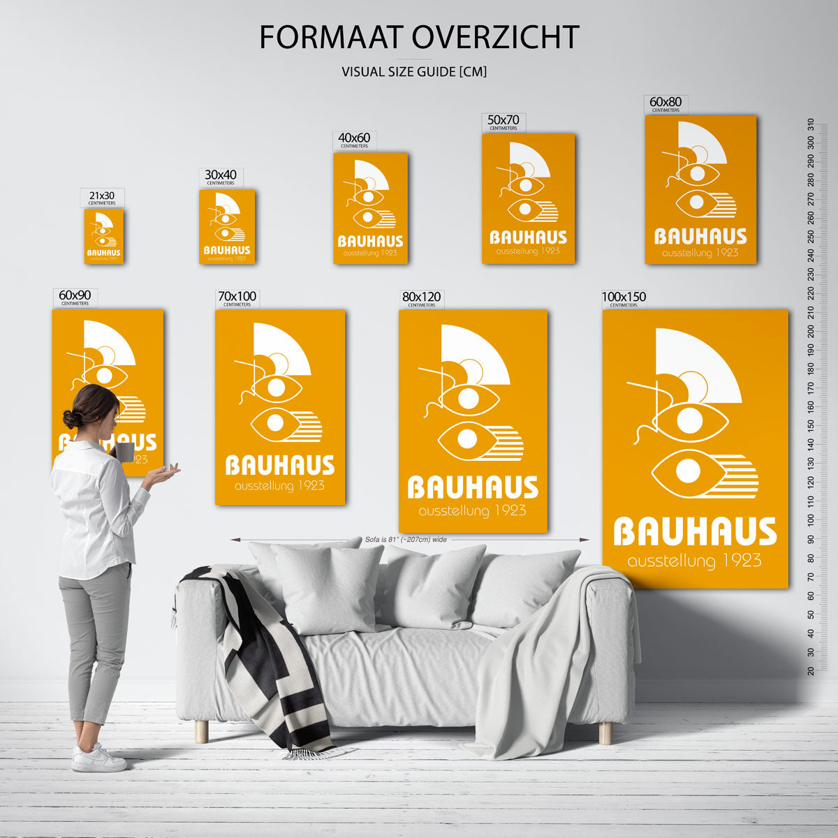 Vormen en vlakken Poster