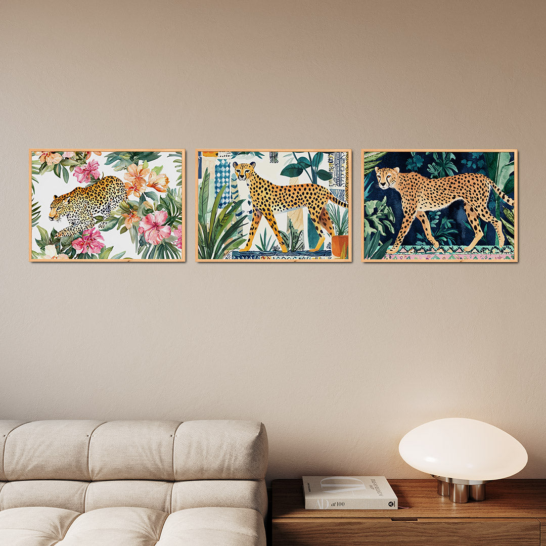 Tropische dierensfeer Posterset