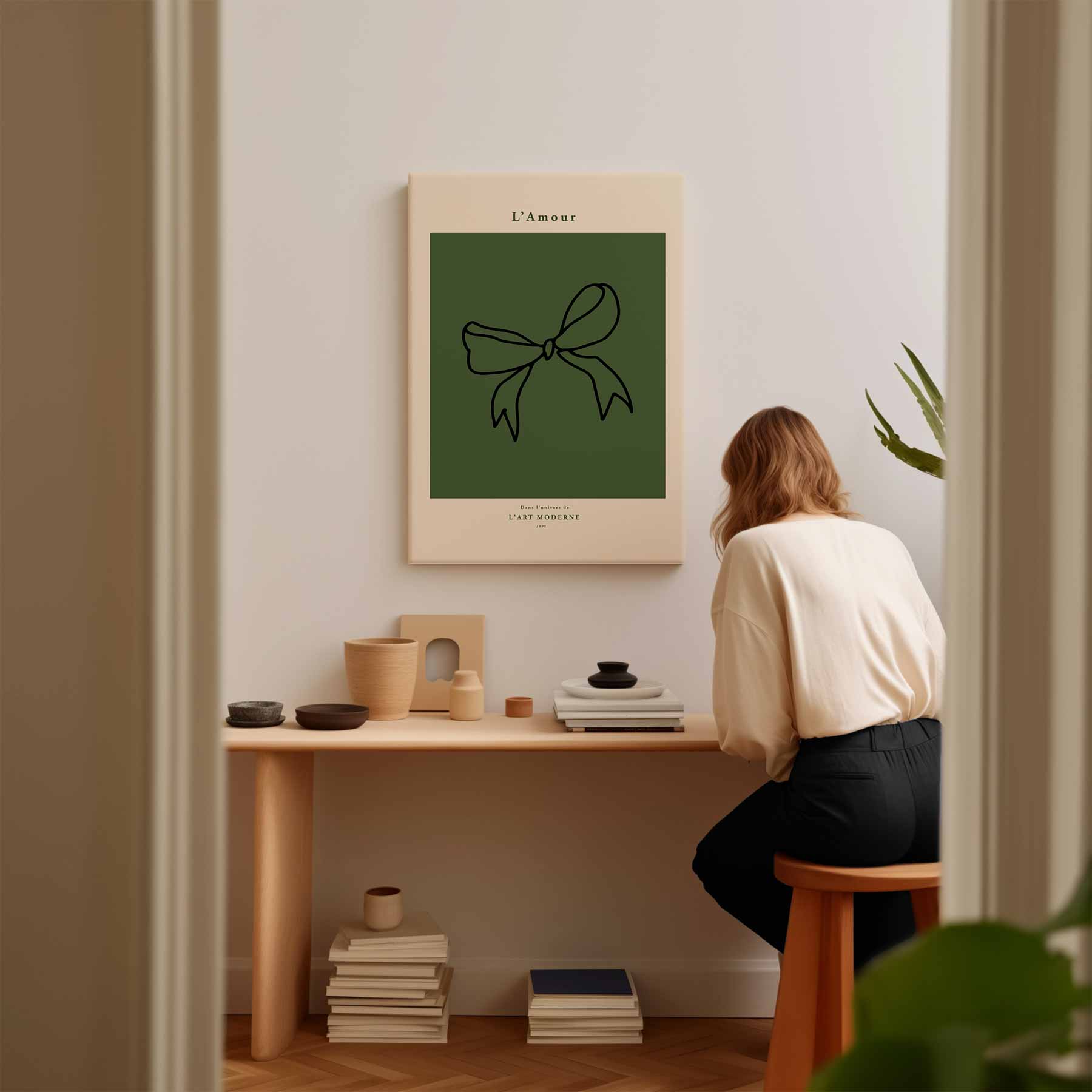 Moderne Strik Kunstwerk-canvas-dibond-plexiglas-wanddecoratie-WallArtistic