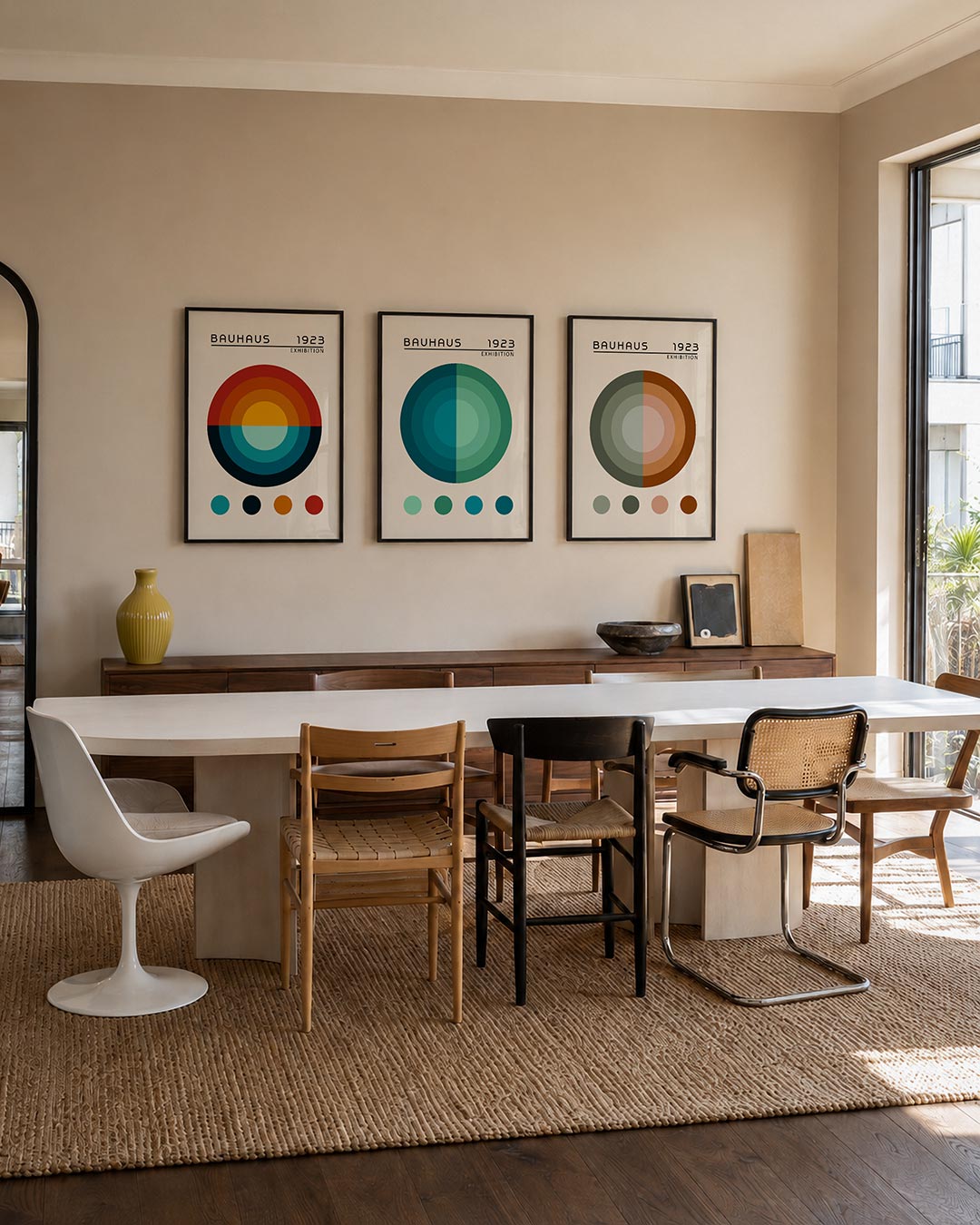 Cirkel en kleur Posterset