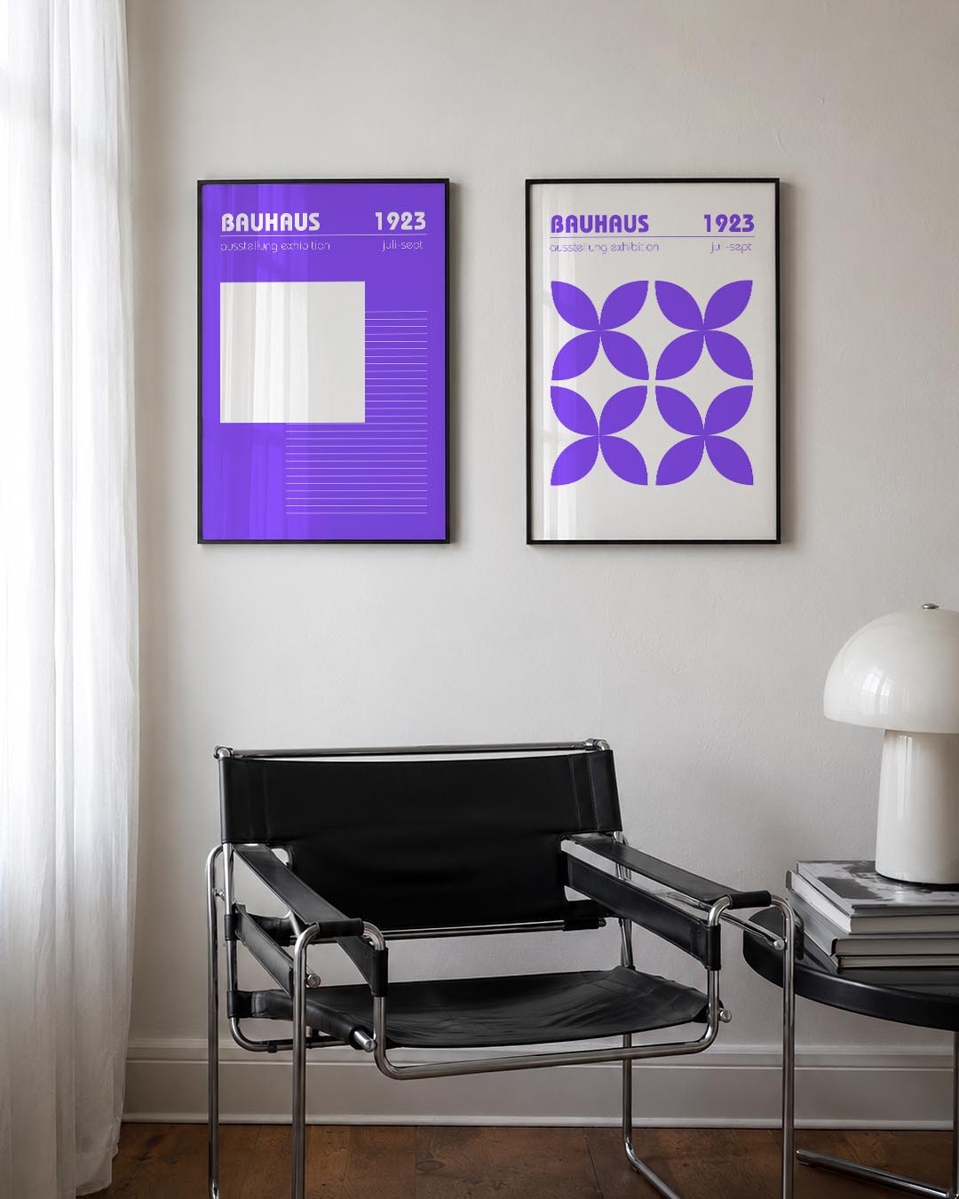 Lijnen en vlakken Posterset