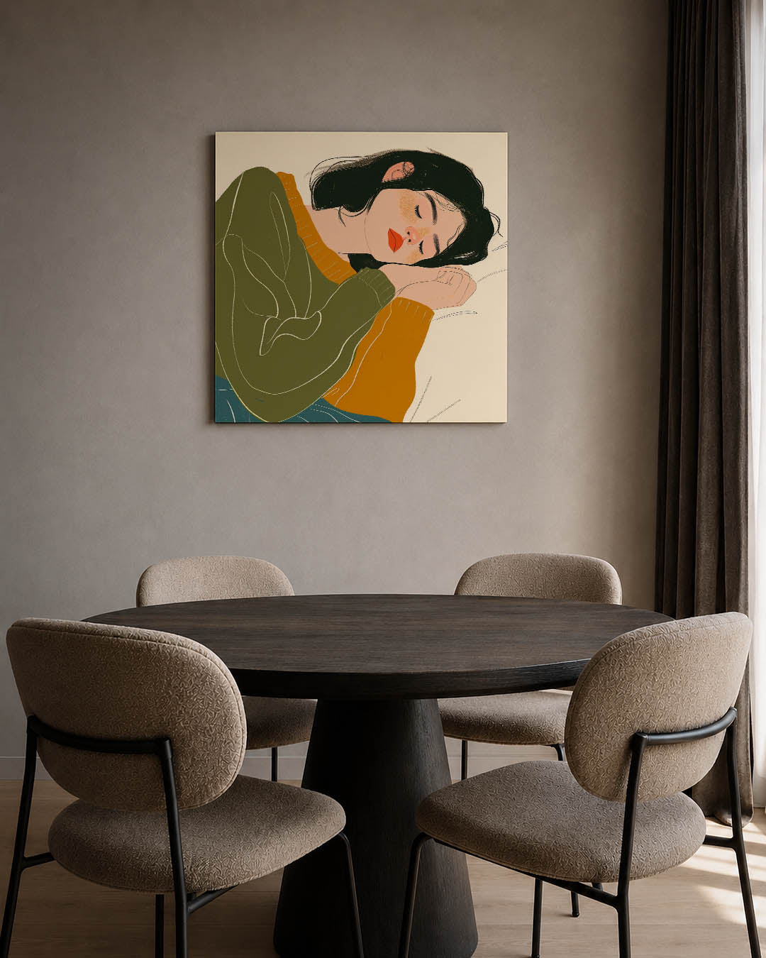 Dromerige rust Kunstwerk
