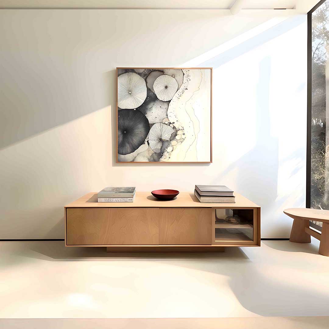 Abstracte cirkels Poster