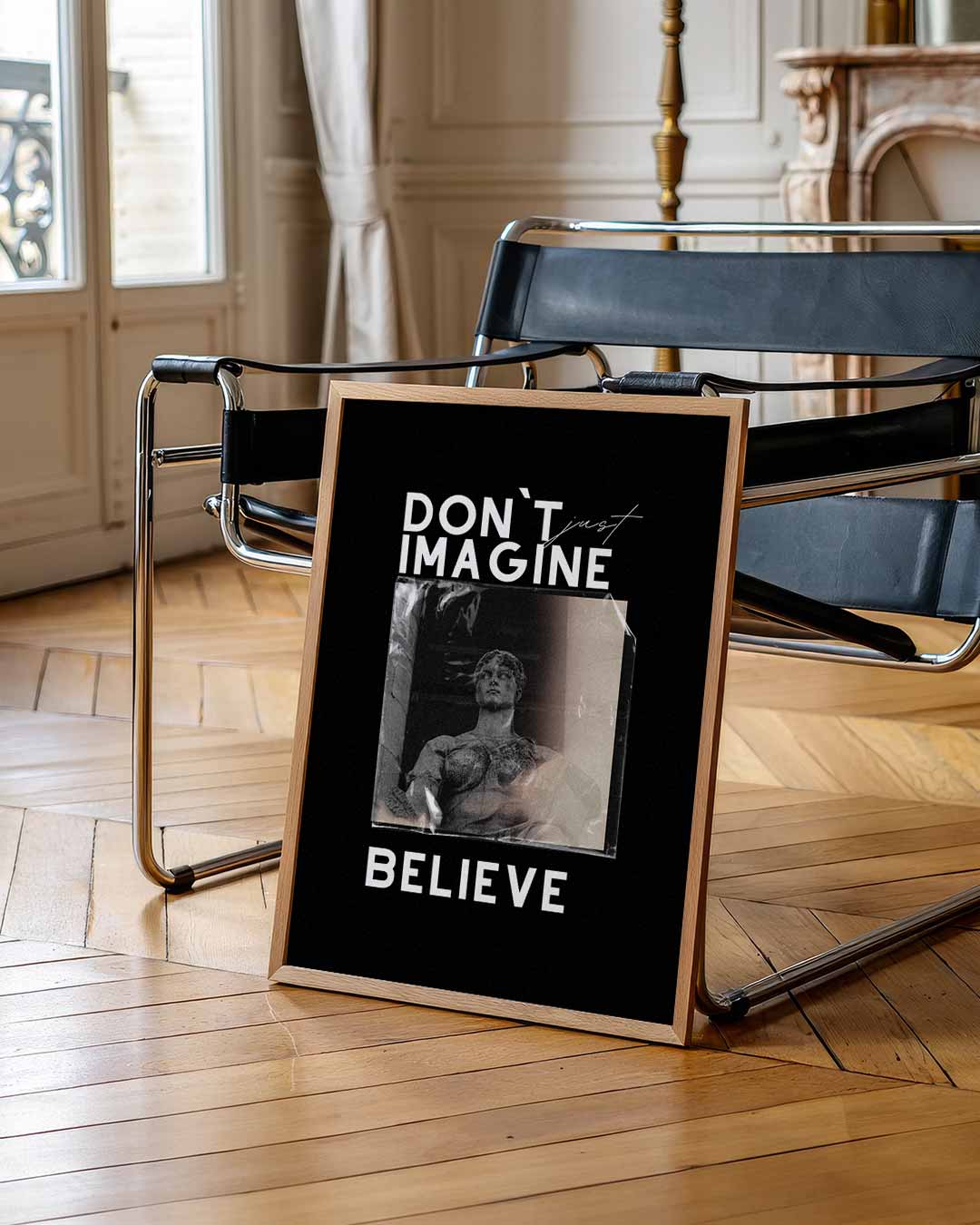 Motivatieposter met Inspirerende Boodschap Poster-WallArtistic