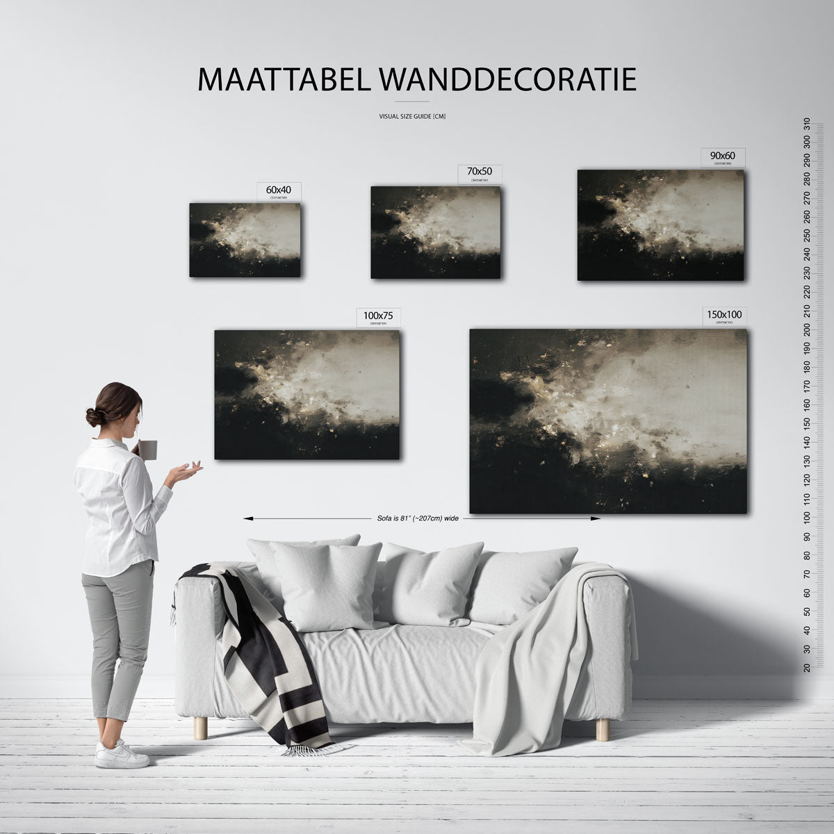Dynamische vegen Kunstwerk