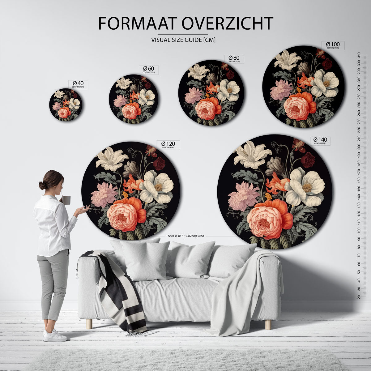 Bloemenpracht Muurcirkel