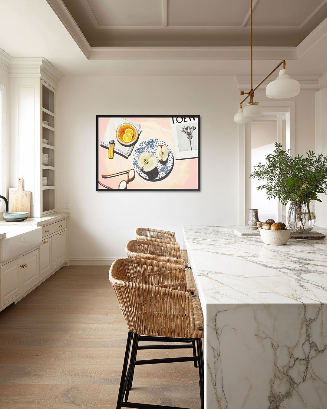 Dagelijkse tafereel Kunstwerk