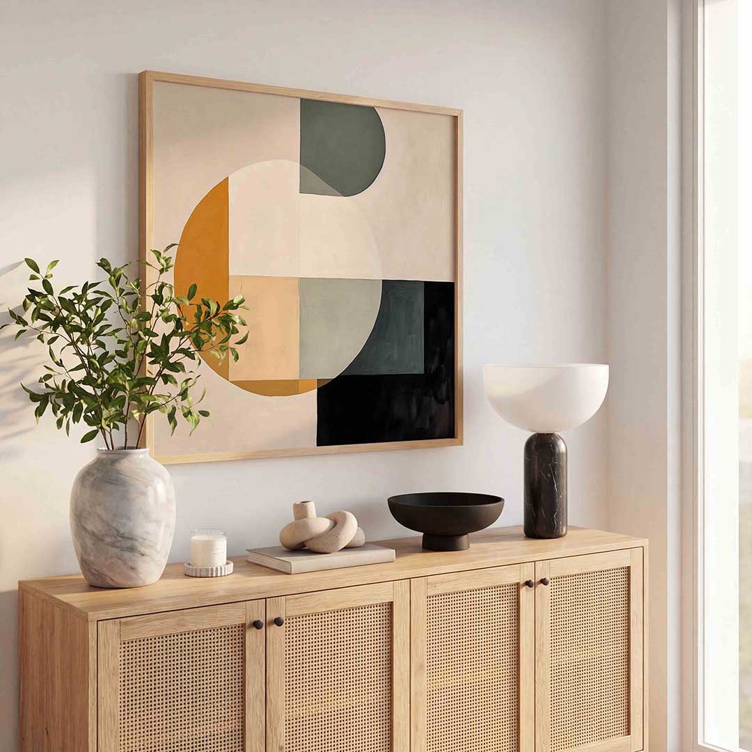 Geometrische vormen Poster