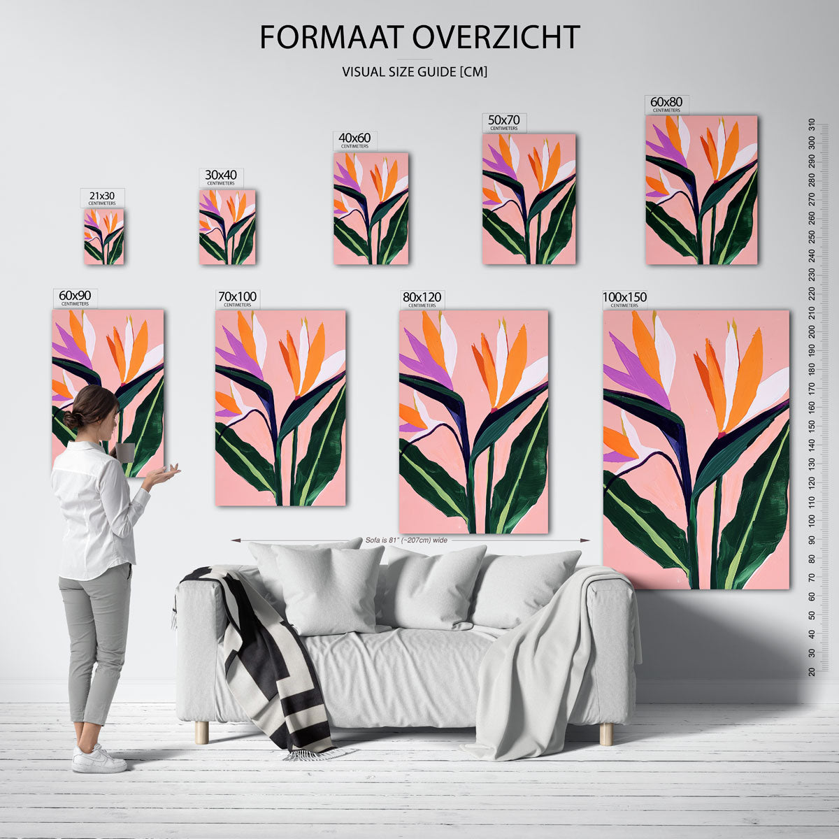 Paradijsvogelbloem Poster