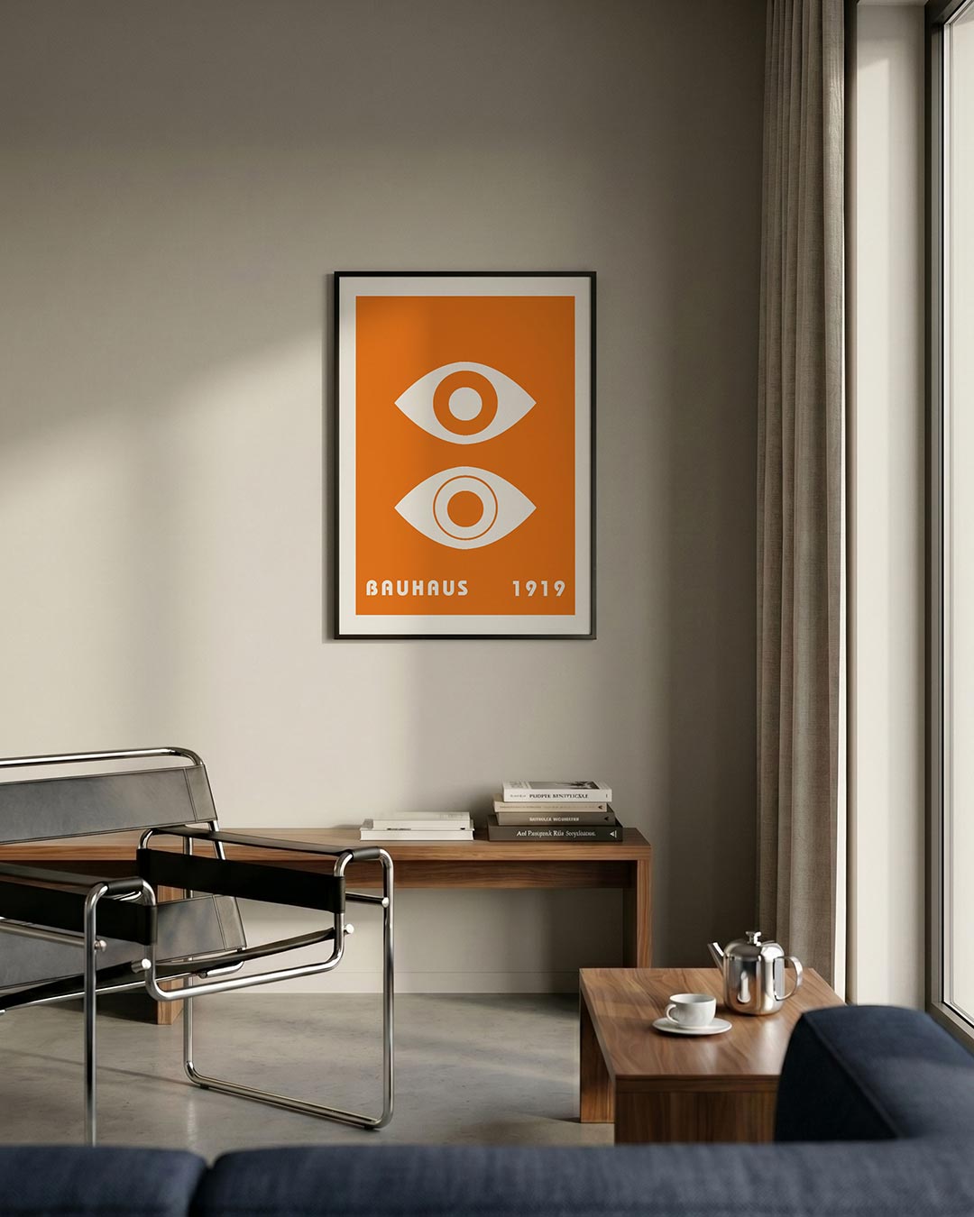 Oogvormen en kleur Poster