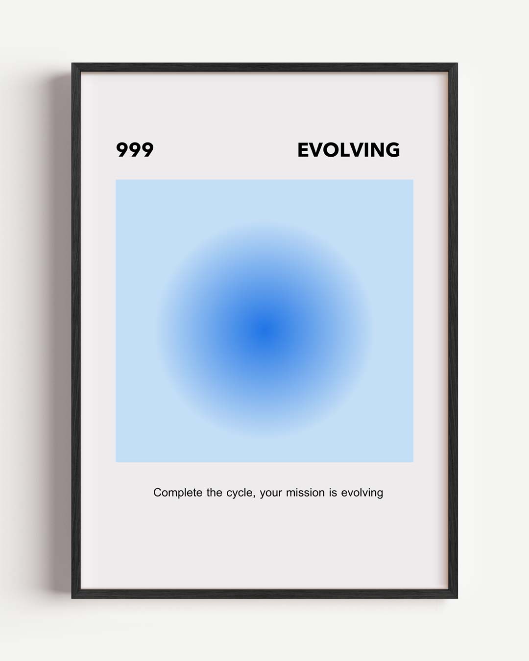 Inspirerende Evolutie Poster-WallArtistic