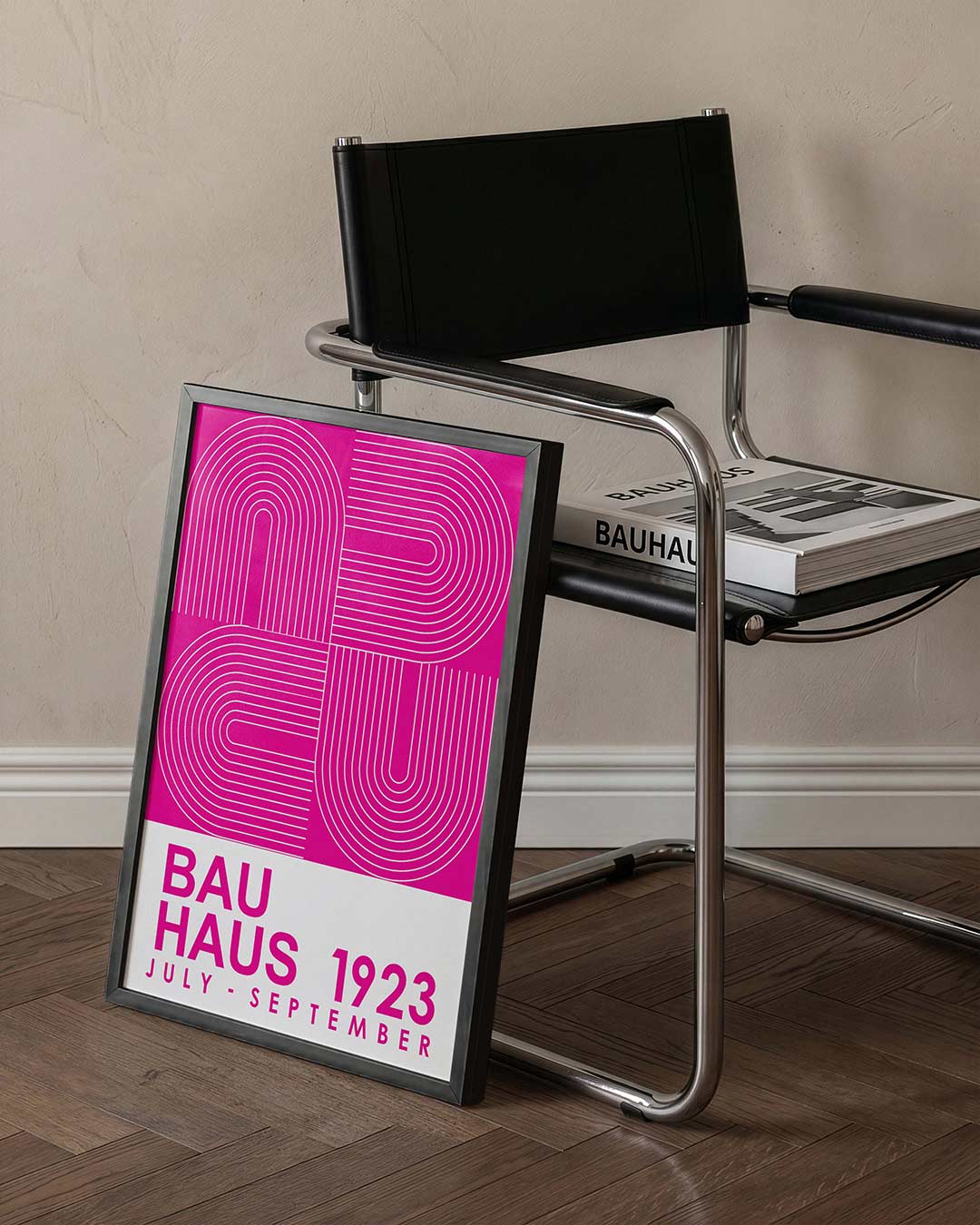 Lijnen en kleurvlakken Poster